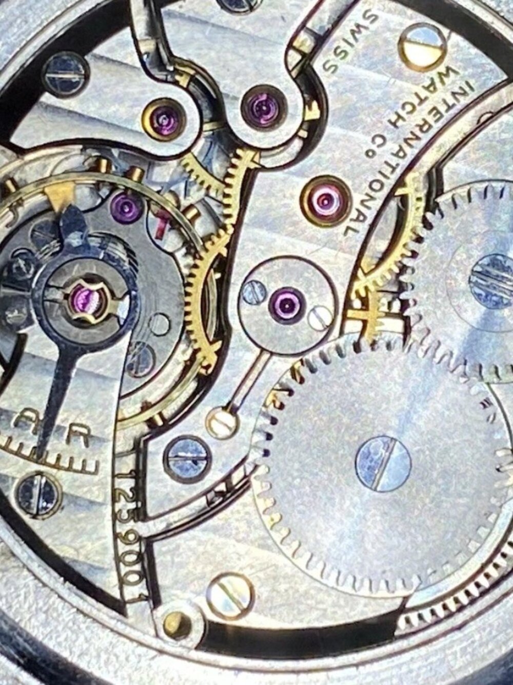 1943 IWC Schaffhausen Cal 83 Oversize 37mm Staybrite Steel WWII Era Watch - Picture 12 of 16